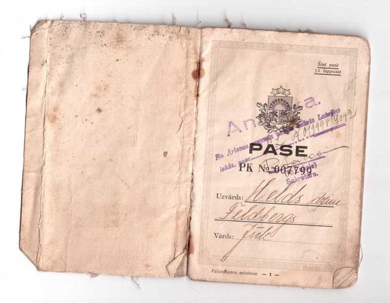   CANCELLED PASSPORT WOMANS ARLAVA PARISH VTG ANTIQUE OLD DIVORCE  